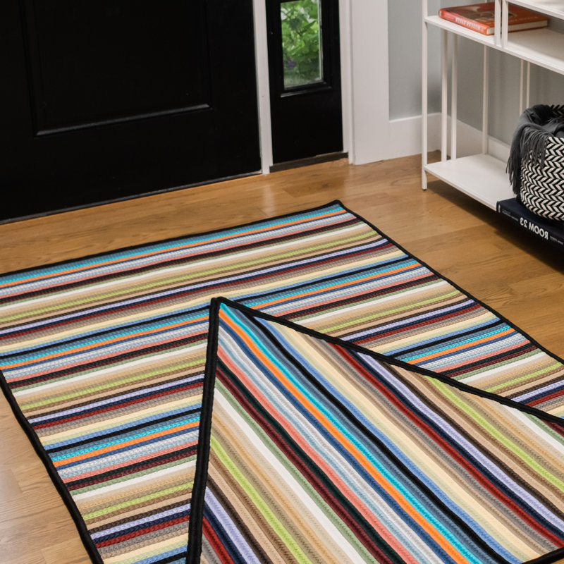 Tapis intérieur / extérieur rectangulaire Blaize, Rectangle 8 pi x 10 pi