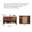Meuble-lavabo en chêne American Country Style-130490245