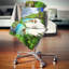 Coussin large Landscape Seychelles Island-935045352-935045367
