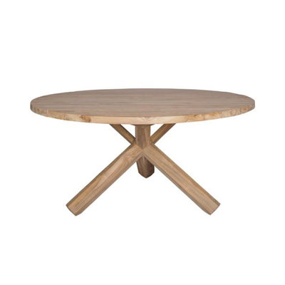 Table de conversation en bois massif Bora Bora