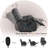 Bason 39.01" Power Recliner Chair with Massage and Heat,Chenille Upholstery-1458794940