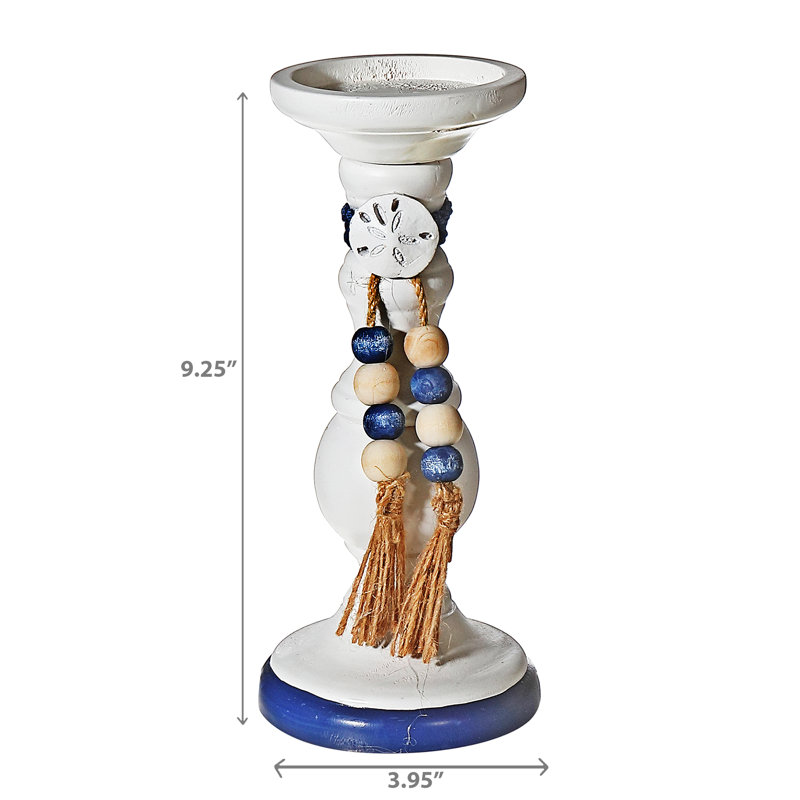 Chandelle de table en bois 9,25 po