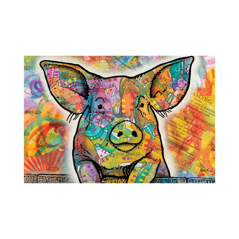 The Pig- Gallery-Wrapped Canvas Giclée
