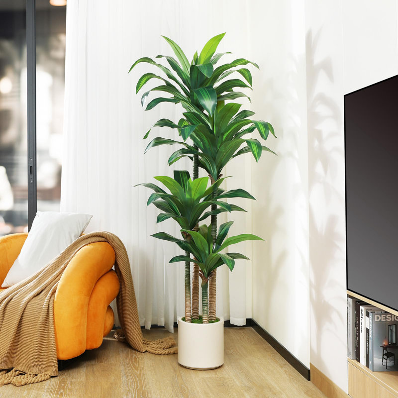 Ruxin Faux Tree, 180cm H x 29cm W x 29cm D