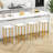 4 Pcs 26"bar Stool Set With Metal Frame Footrest Backless Counter Height Stool
