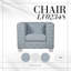Chaise en chenille Saree