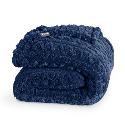 Cozy Faux Shearling Blanket