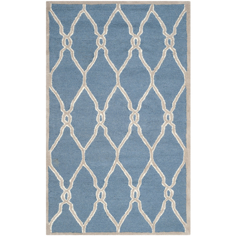 Cannen Hand Tufted Wool Geometric Rug
