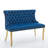 45.6”velvet Upholstered 2-seat Armless Loveseat-55121971-55121970