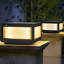 7.9'' Solar Powered Integrated LED Color Changing Outdoor Floor Lamp