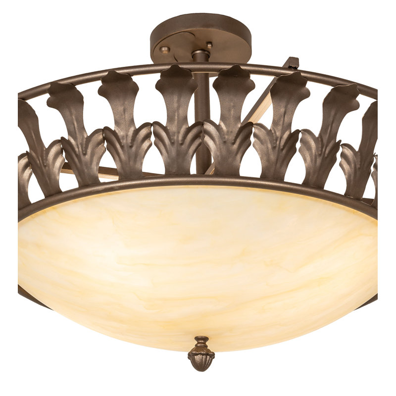 Hampton 4 - Light Semi Flush Mount