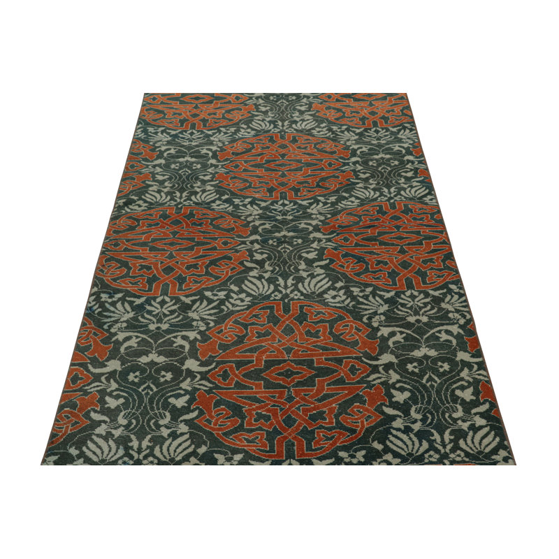 One-of-a-Kind 3'4”x9'7” Hand Knotted Area Rug