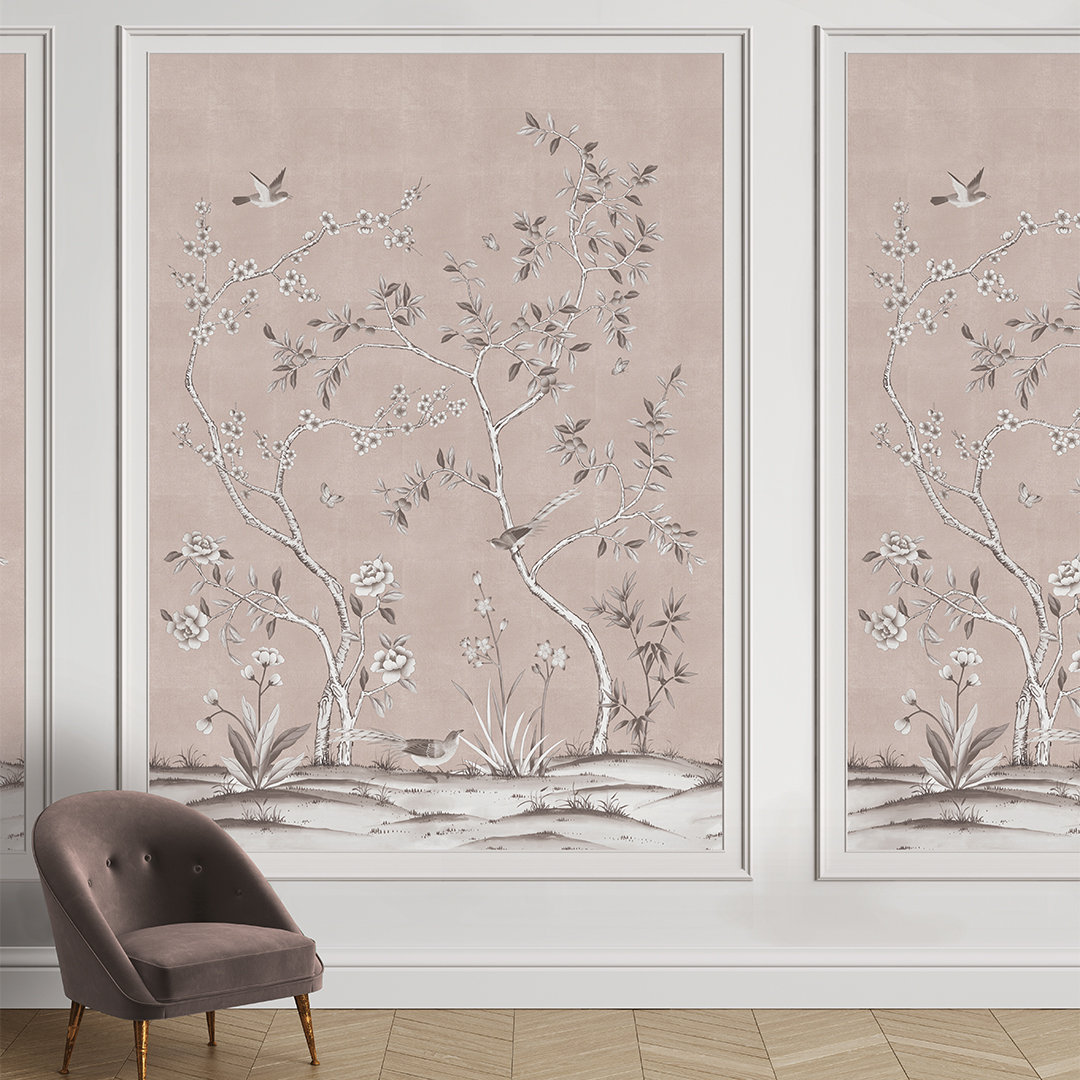 Mariolita Self-Adhesive Wallpaper Double Roll, Blush