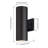 Rambert Matte Black 2 - Bulb 11.97" H Outdoor Wall Lantern with Dusk to Dawn-1281953839-1282890638