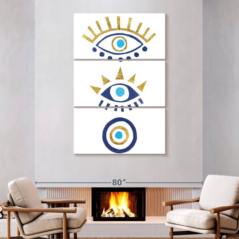Adella Evil Eye, H 74 po x l 48 po