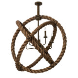 Rustic Lodge 5 - Light Chandelier