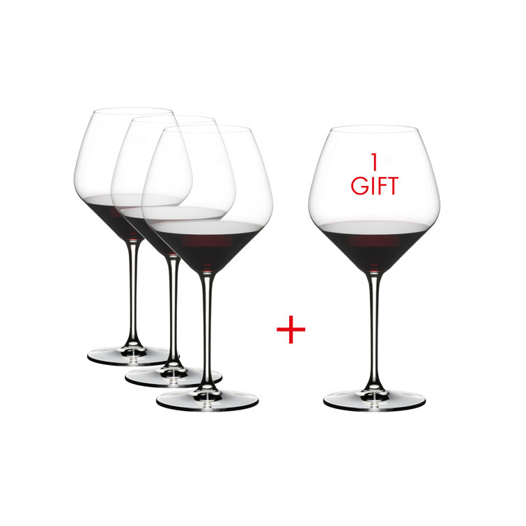 RIEDEL Heart to Heart Pinot Noir Glass missing one cup