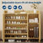 Grande armoire à chaussures en rotin pour entrée 47 po-1903623770