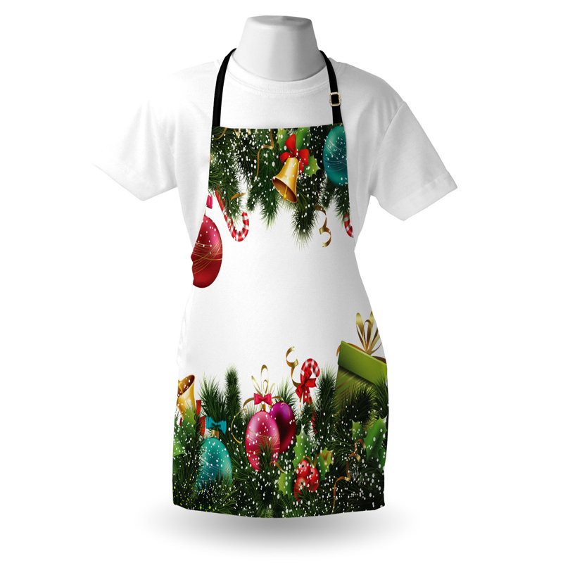 Christmas No Pattern Bib Apron