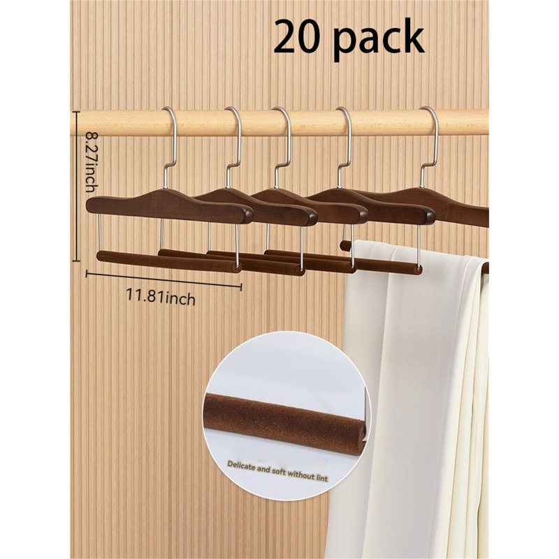 Solid wood pants rack, 20