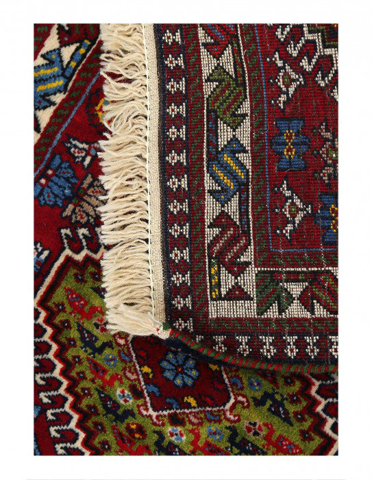Fine Hand knotted Persian Yalameh runner 2'X4'11"