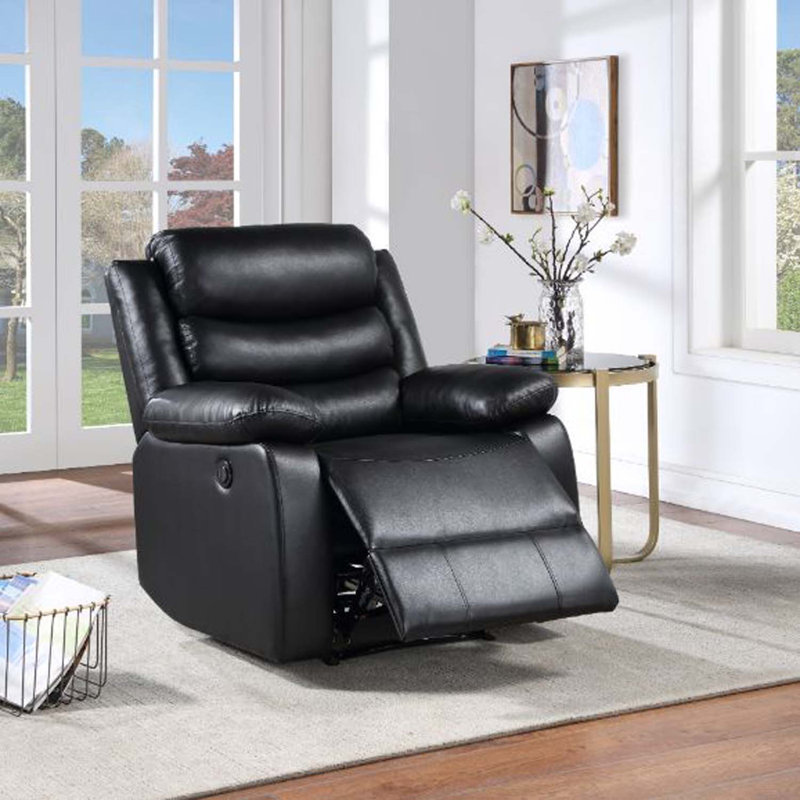 Fauteuil inclinable électrique Eilbra, noir, Noir