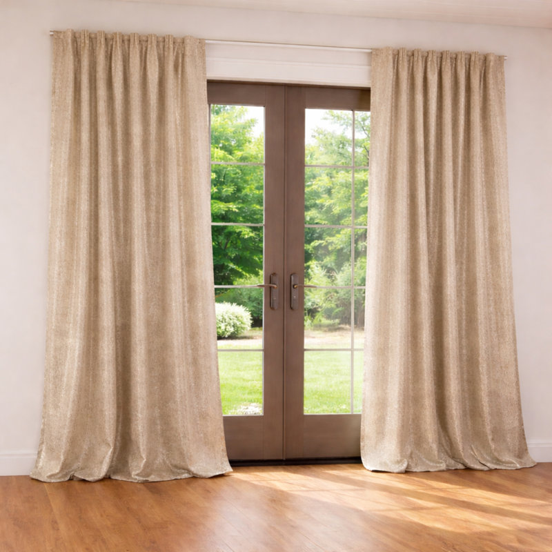Aura Room Darkening Curtain Single Panel, 50" W x 96" L