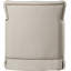 Fauteuil pivotant en lin 27,6 po