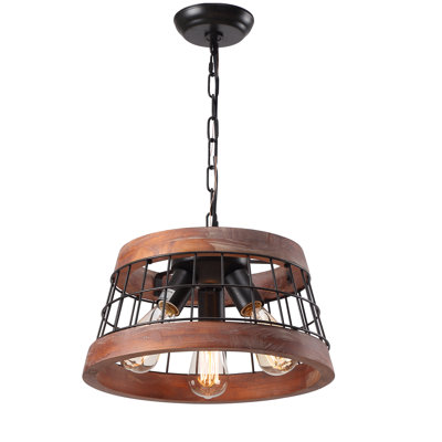 Lustre dôme 3 lumières lanterne Lizabeta