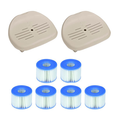 Pure Spa Hot Tub Seat Accessory & Type S1 Filters
