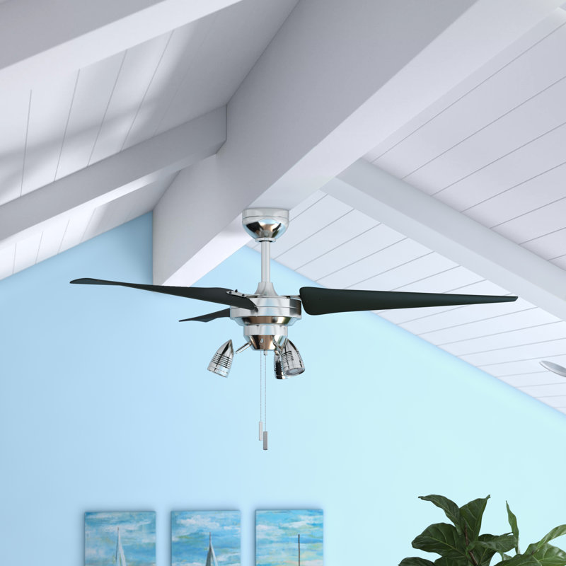 Ventilateur de plafond 56 po avec lumières DEL Phelix