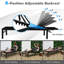 Chaise longue inclinable 66,5 po Kinnas-268217094
