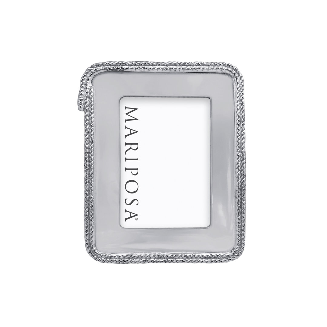 High Seas Silver Metal Embossed Picture Frame Mariposa Picture 