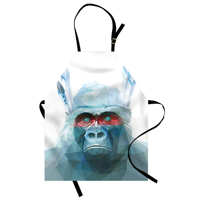 Tablier East Urban Home, cuisine, jardinage, taille adulte, bleu