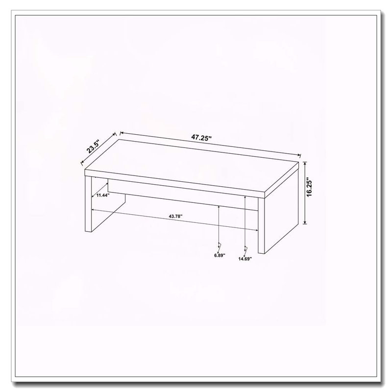 Table basse Brianna Mango
