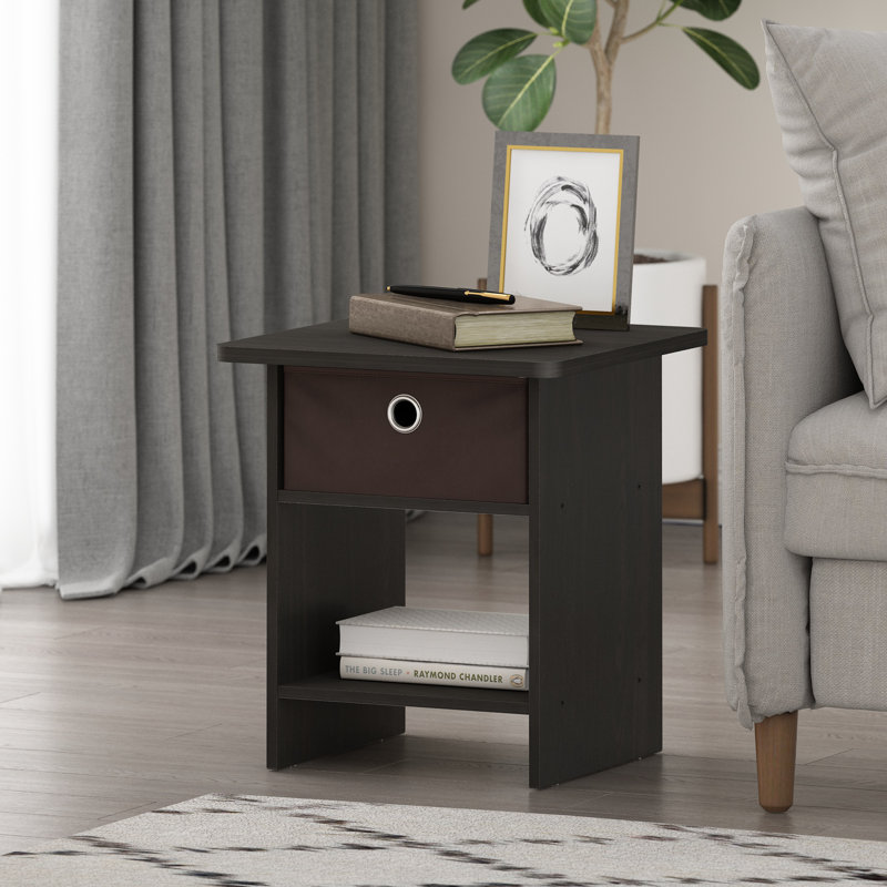 Sled Side Table Set, Espresso