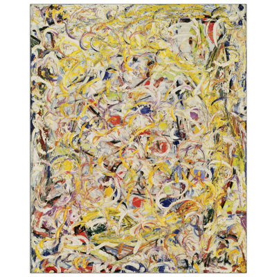Jackson Pollock - No Frame Print on Wood