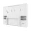 Lit escamotable Murphy avec placard, tiroirs et tablettes