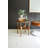  Round Mango Wood Accent Table – 20" Tall Natural Side Table