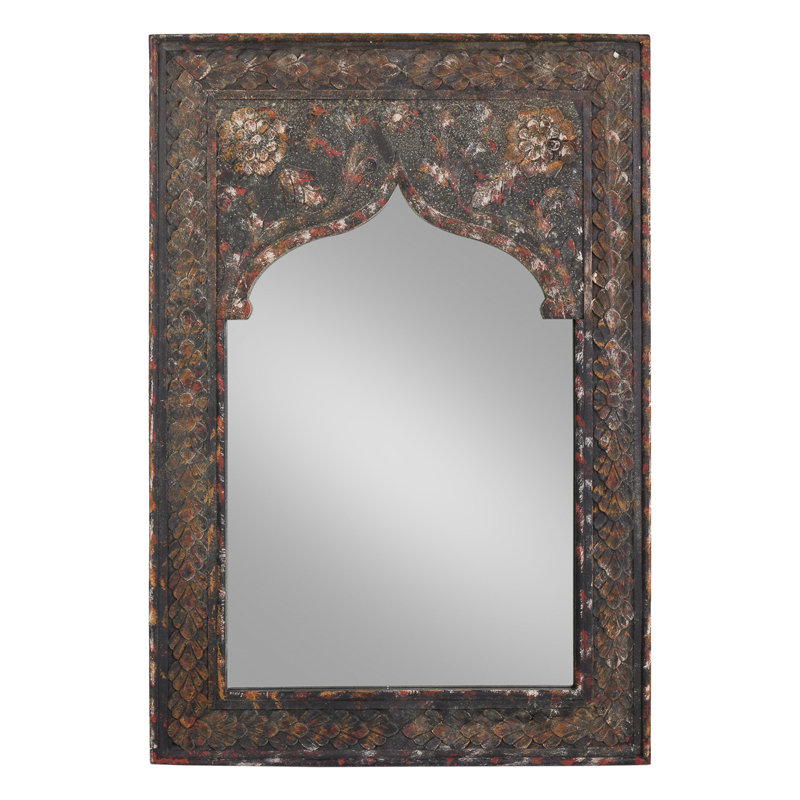Arbe Wood Flat Wall Mirror