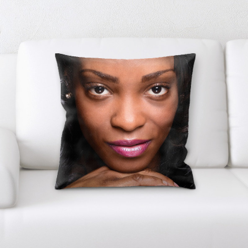 Coussin décoratif portrait
