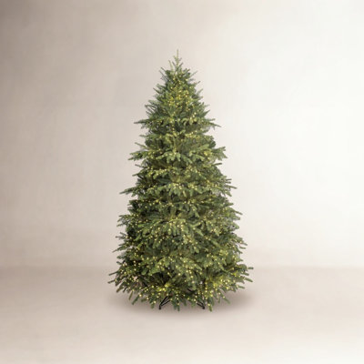 Pre-Lit Spruce Christmas Tree