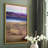 Moonrise, Namibia Framed Print - Solid Wood-1231949862-1231949863