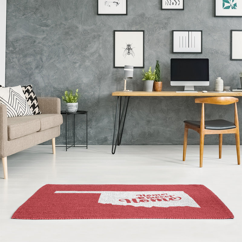 Chenille Indoor Rug, Rectangle 4' x 6'