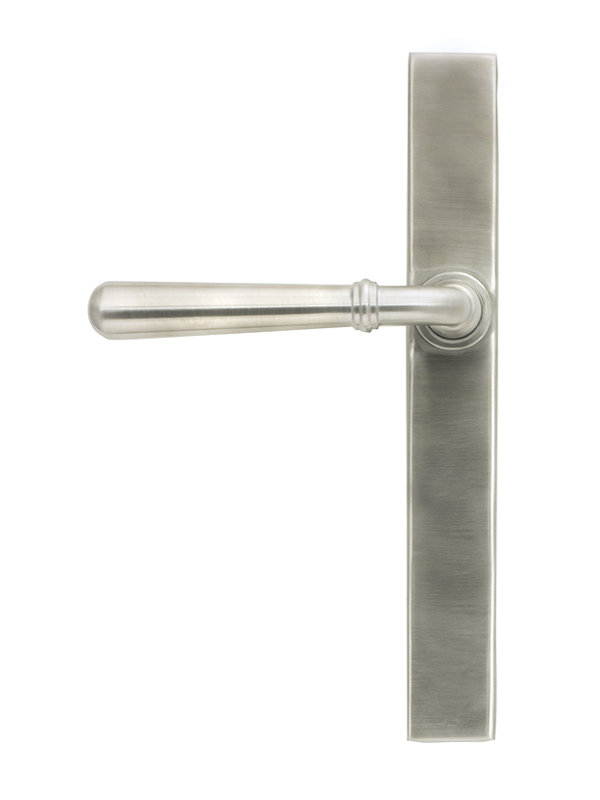 Newbury Multipoint Lock Door Handle, Satin Marine SS (316)