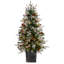 Sapin de Noël vert 4 pi avec 105 lumières DEL