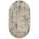 Addie Abstract Machine Made Power Loom Polyester/Polypropylene Area Rug in Beige/Grey
