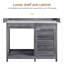 Garden Wood Potting Bench 100% Fir Wood-81833144