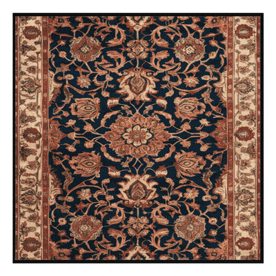 Tapis brun lavable à la machine