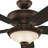 Italian Countryside 52" 5 - Blade Standard Ceiling Fan with Light and Pull Chains